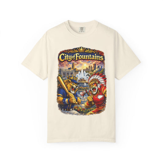 KC | City of Fountains Mashup Tee