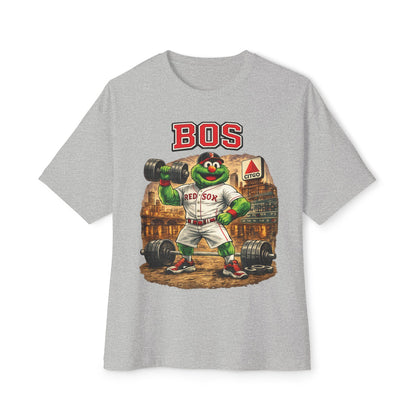 Red Sox Pumping Iron Collection Oversized Pump Cover Tee