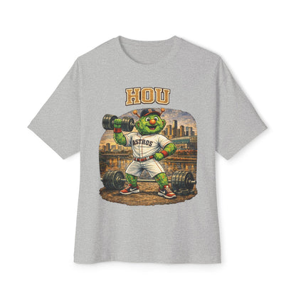 Astros Pumping Iron Collection Oversized Pump Cover Tee
