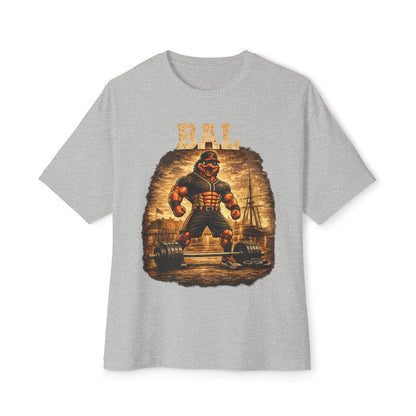 Orioles Pumping Iron Collection Oversized Pump Cover Tee