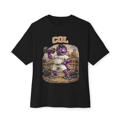 Rockies Pumping Iron Collection Oversized Pump Cover Tee