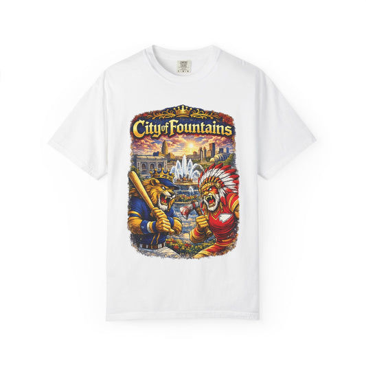 KC | City of Fountains Mashup Tee