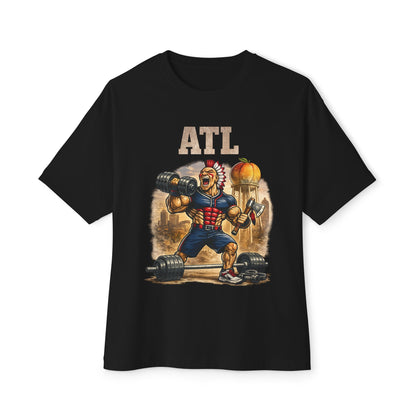 Braves Pumping Iron Collection Oversized Pump Cover Tee