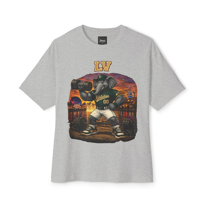 Athletics Pumping Iron Collection Oversized Pump Cover Tee